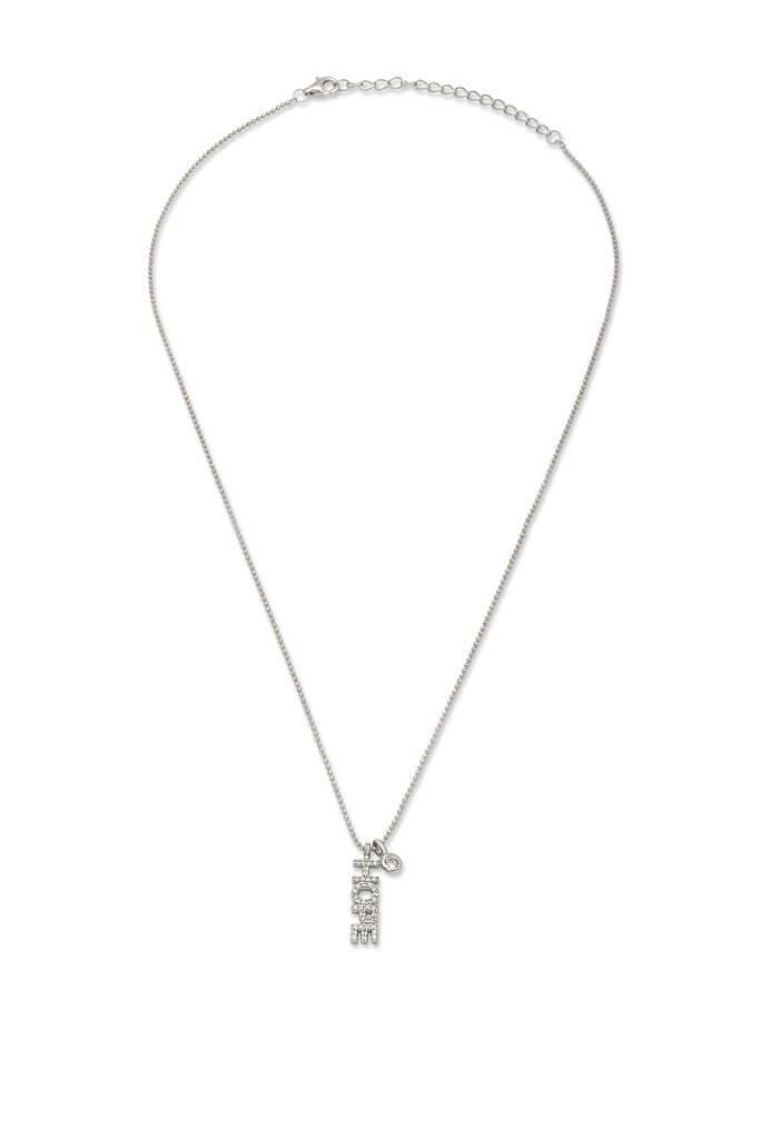 Silberry 925 Sterling Silver Crystal Hope Necklace : N404