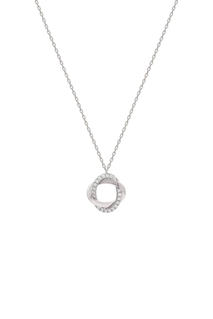 Silberry 925 Sterling Silver Allure Pendant With Chain : N4207