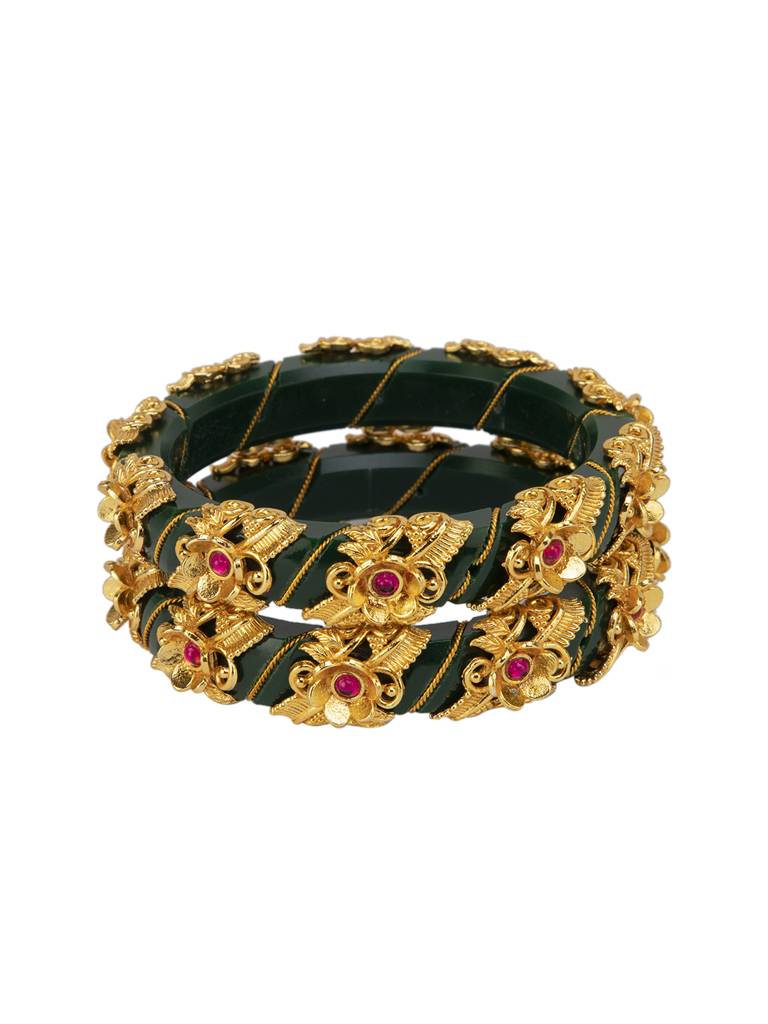 Firoza Swarna Navari Bangle Set 2.6 : NAVARIBAN1497