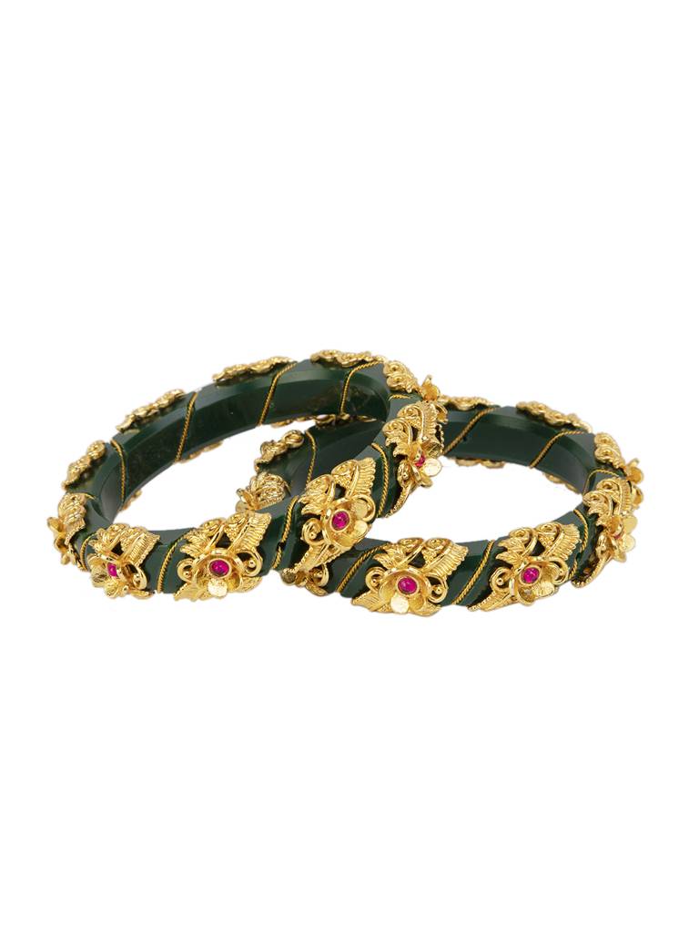 Firoza Swarna Navari Bangle Set 2.6 : NAVARIBAN1497