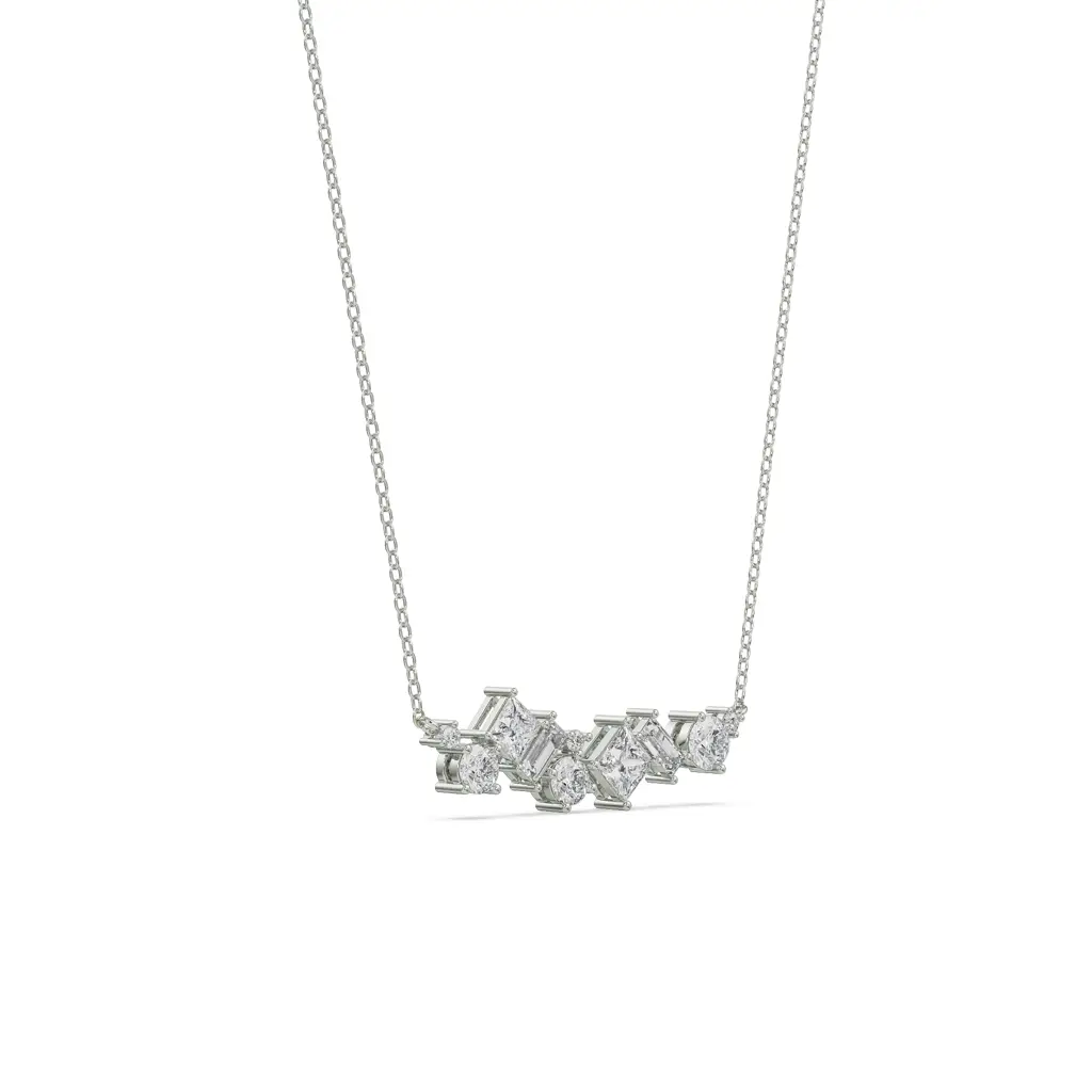 Twilight Shimmer Diamond Necklace : NCK04