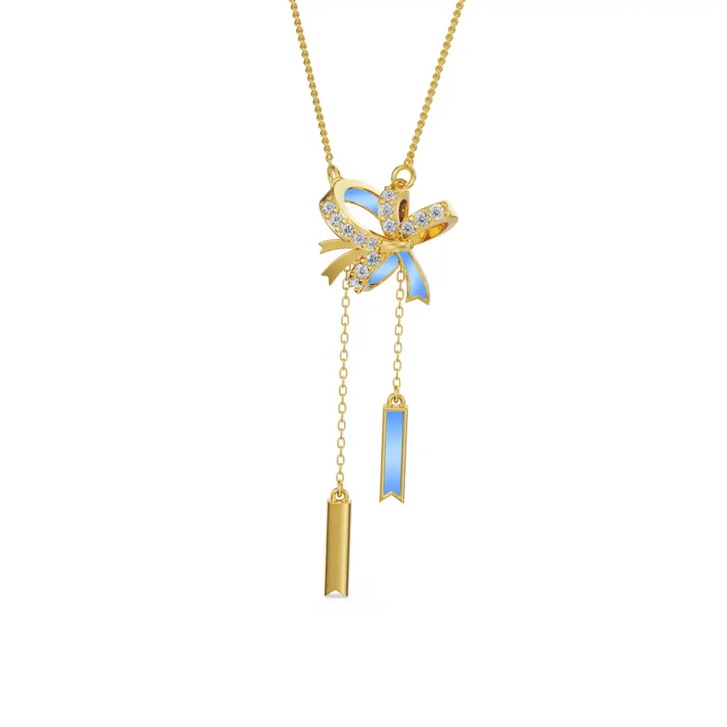 Twisted Bow Necklace : NCK12