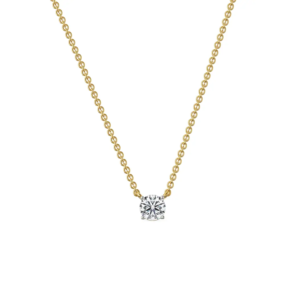 0.75 Ct Solitaire Diamond Necklace : NCK19