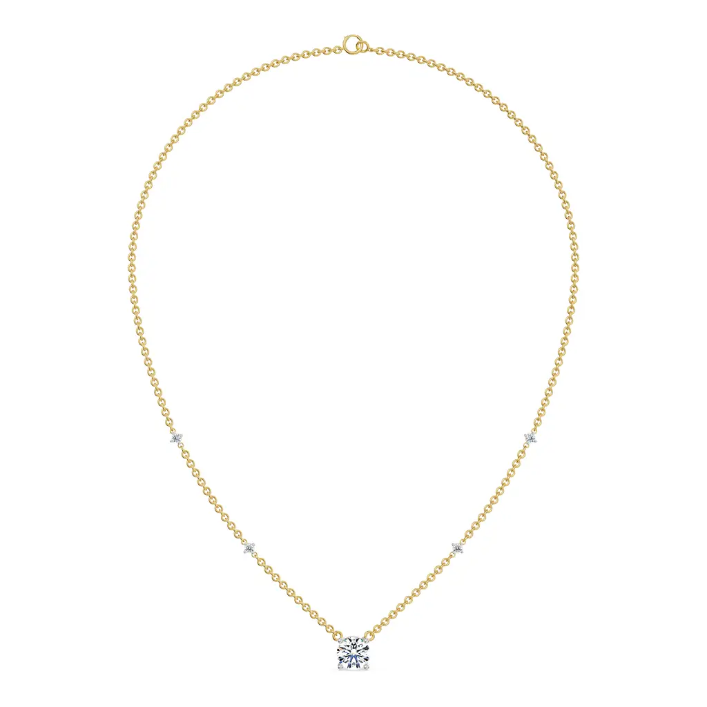 0.5 Ct Solitaire Diamond Necklace : NCK20