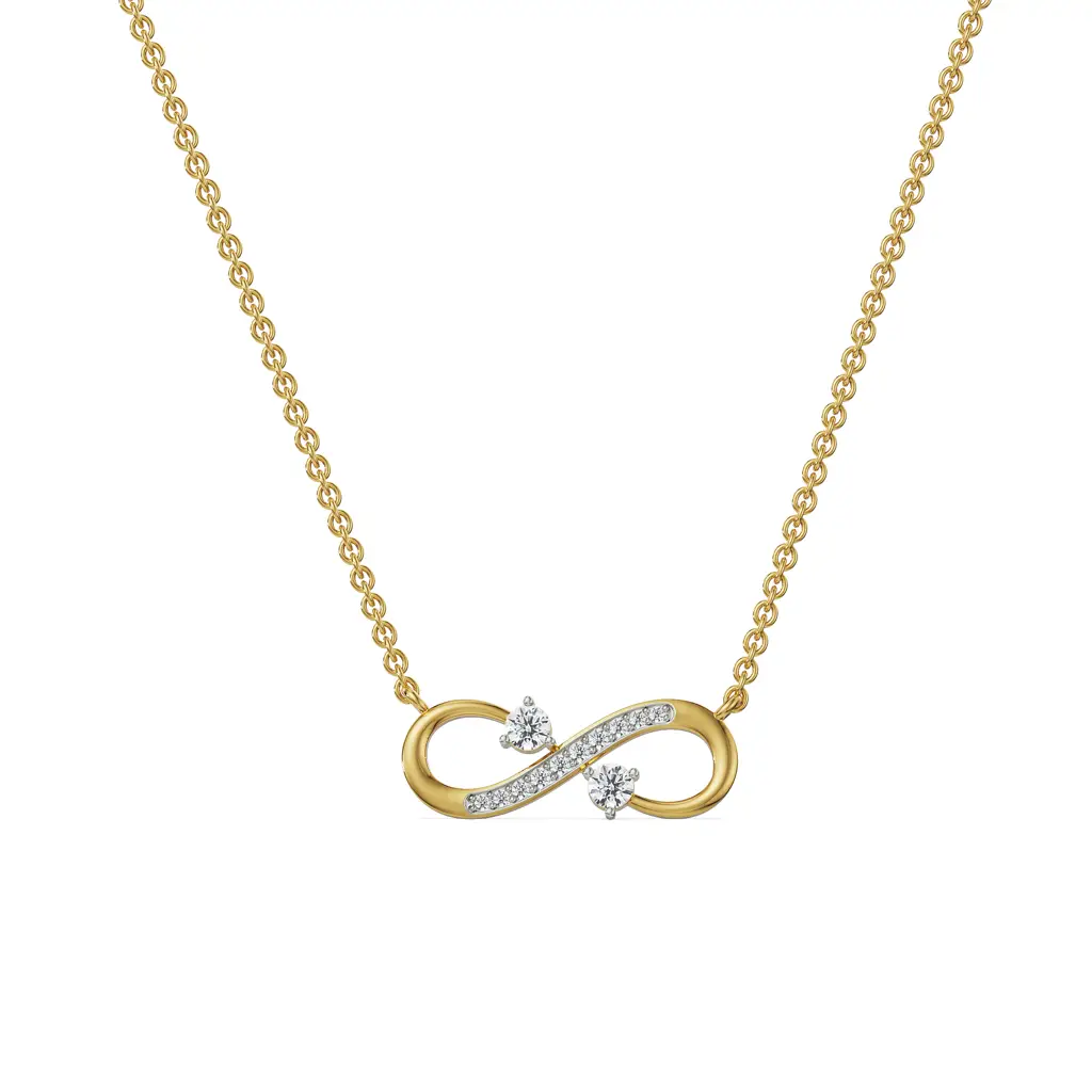 Infinity Diamond Necklace : NCK22
