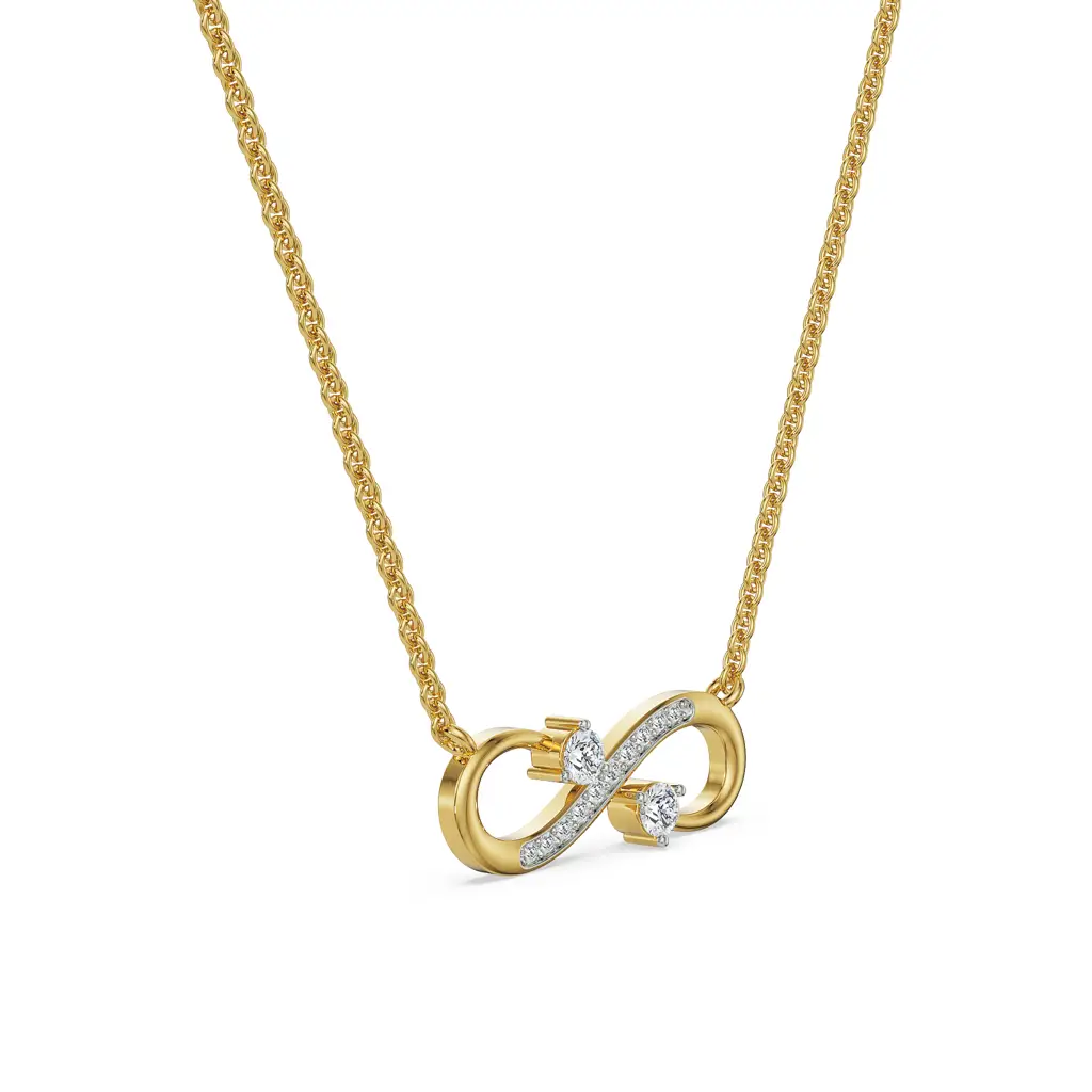 Infinity Diamond Necklace : NCK22