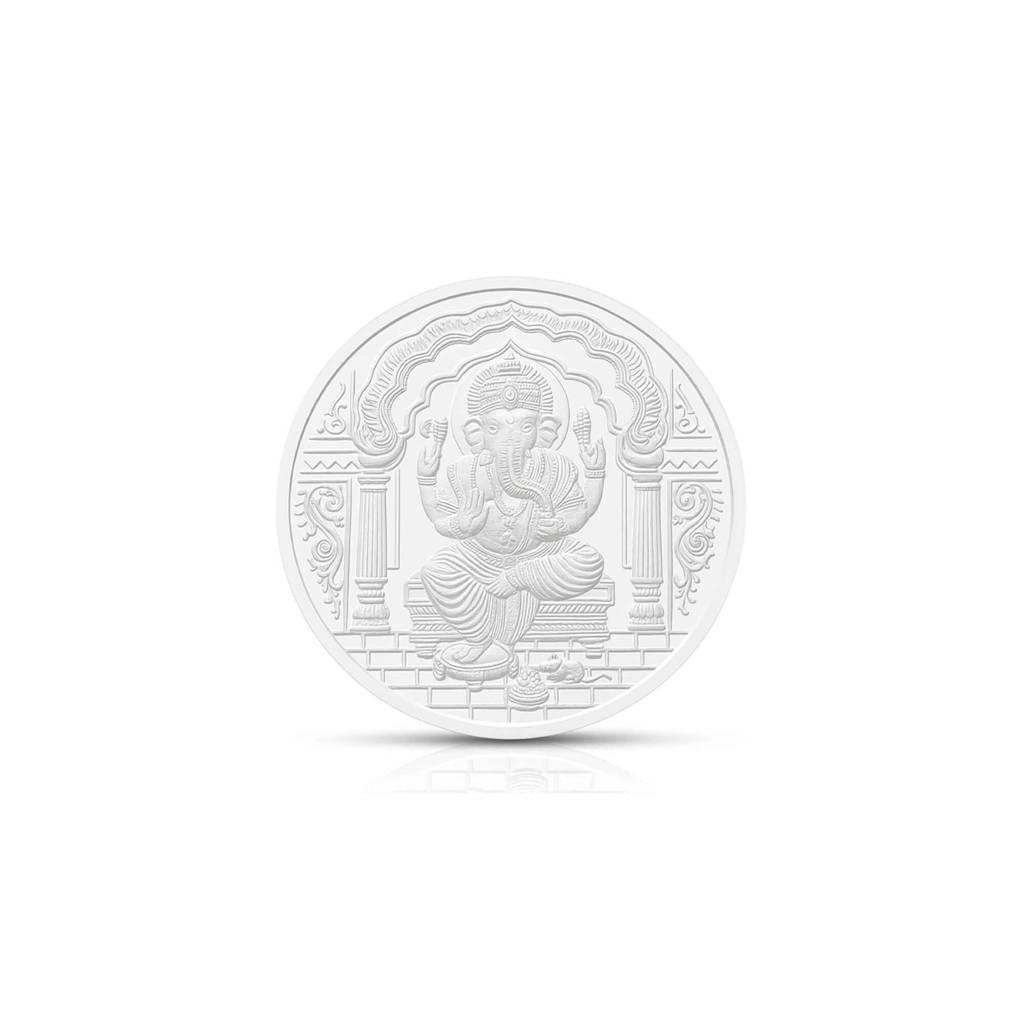 5G Ganesh Coin 999 Silver : NCNWW01500032