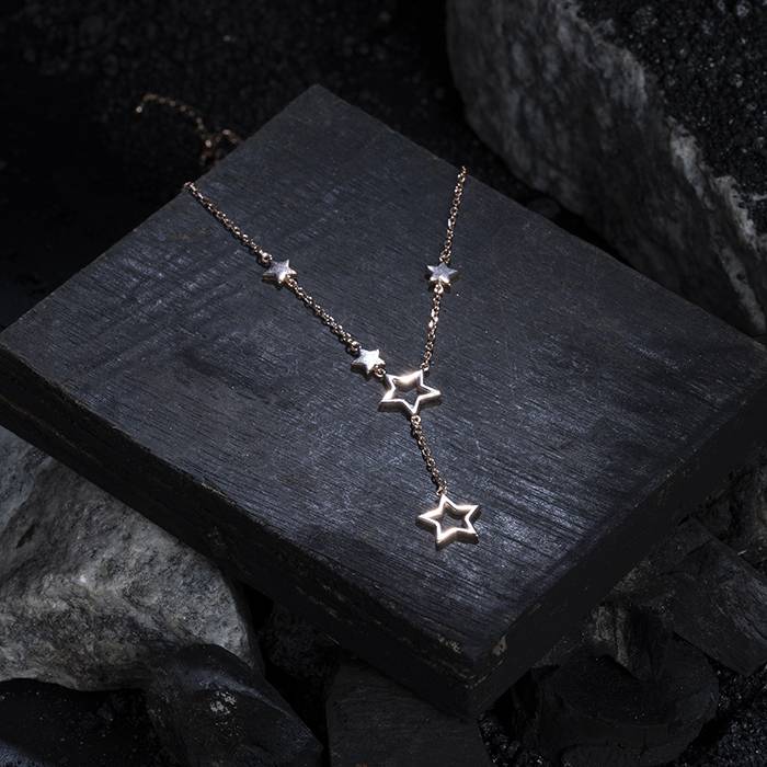 Dainty Charm Star Necklace