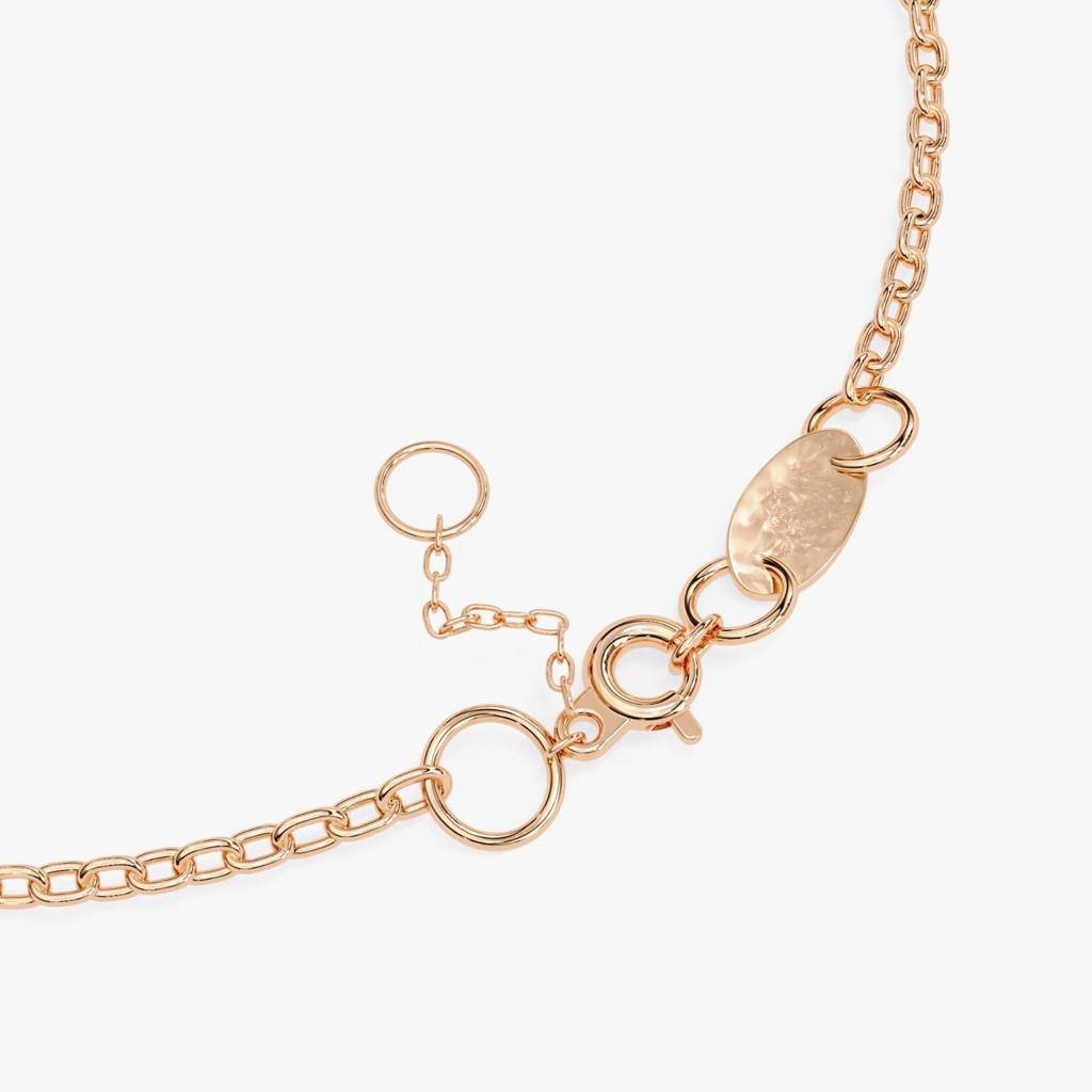 Bracelet  Minimalist Bezel Diamond Bracelet : ND-BRCT-14R-944