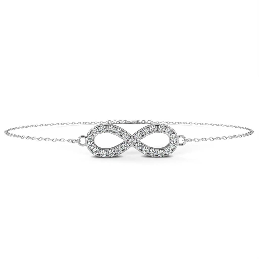 Anek  Infinity Gold Chain Bracelet For Everyday Elegance : ND-BRCT-14W-903