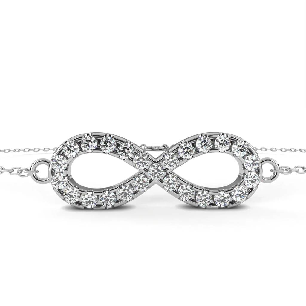 Anek  Infinity Gold Chain Bracelet For Everyday Elegance : ND-BRCT-14W-903