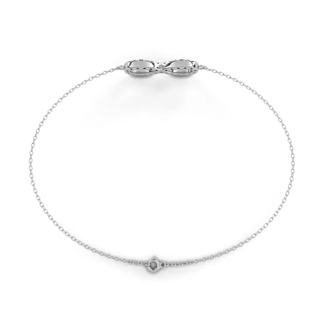 Anek  Infinity Gold Chain Bracelet For Everyday Elegance : ND-BRCT-14W-903