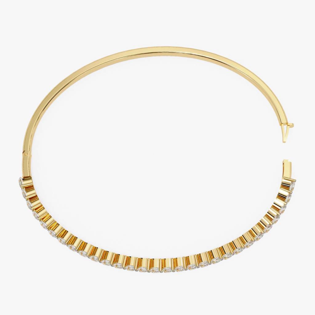 Anek  Timeless Pear-Shaped Diamond Bracelet : ND-BRCT-14Y-913