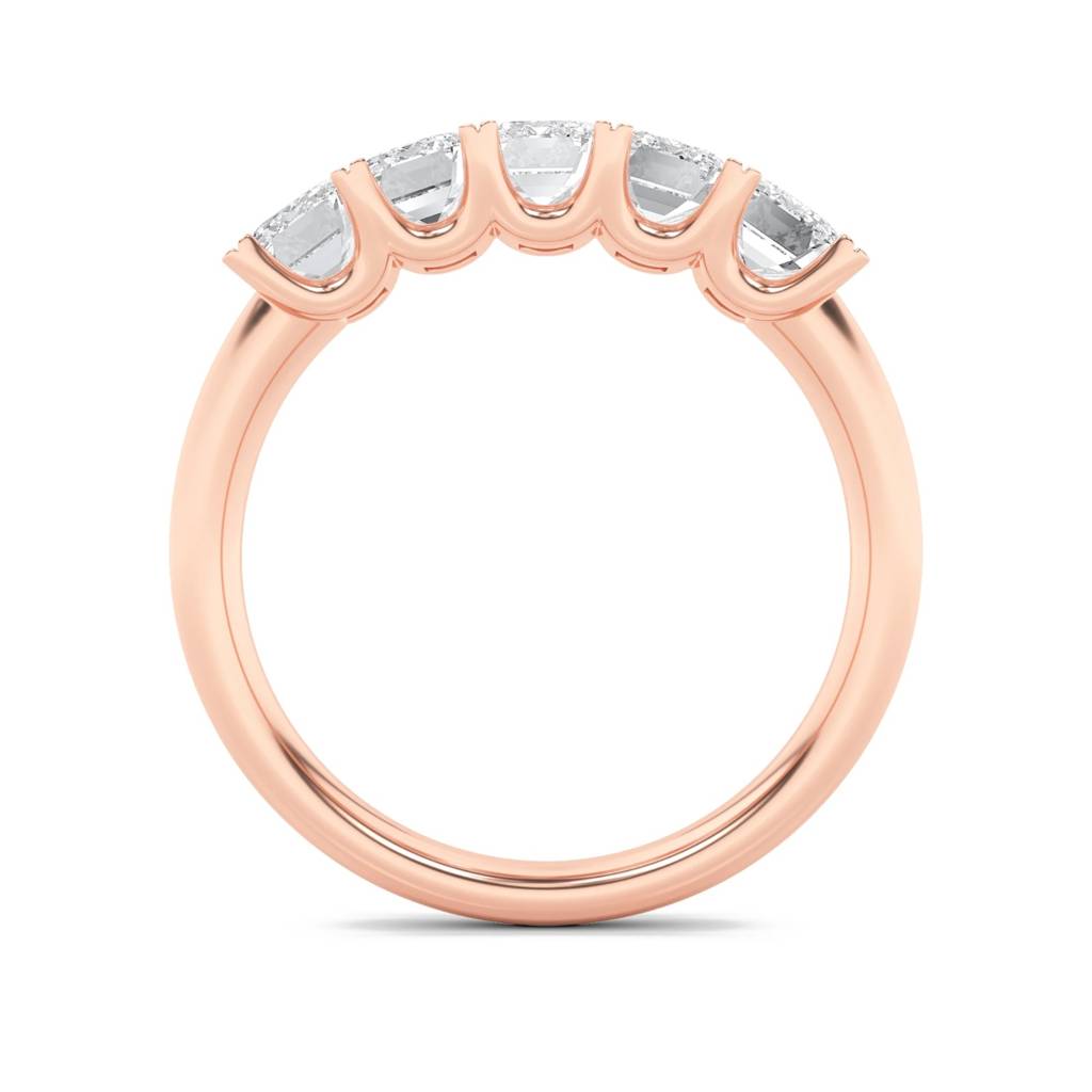 Foreva  Emerald Lab-Grown Diamond Eternity Band : ND-RNG-14R-1028-6