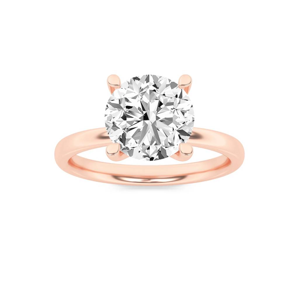 Mirage Round Diamond With Hidden Halo Lab-Grown Diamond Ring : ND-RNG-14R-1112-6