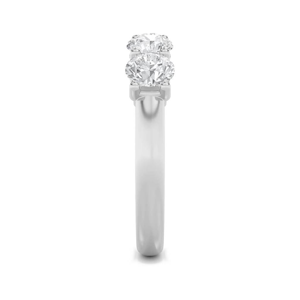 Foreva  Oval Lab-Grown Diamond Ring : ND-RNG-14W-1035-6