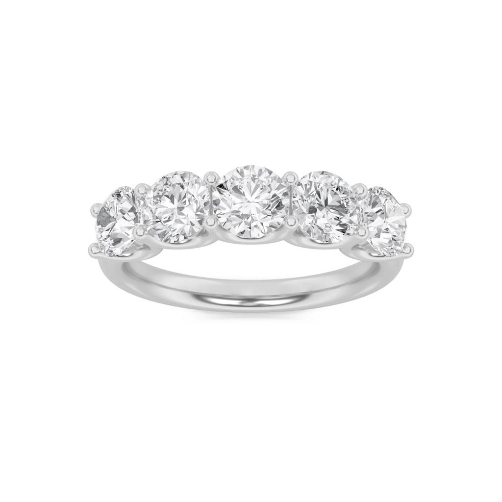 Foreva  Oval Lab-Grown Diamond Ring : ND-RNG-14W-1035-6