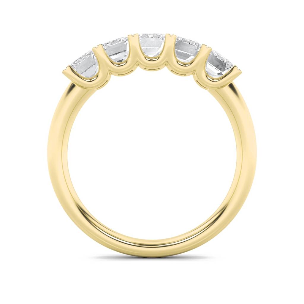 Foreva  Emerald Lab-Grown Diamond Eternity Band : ND-RNG-14Y-1027-6