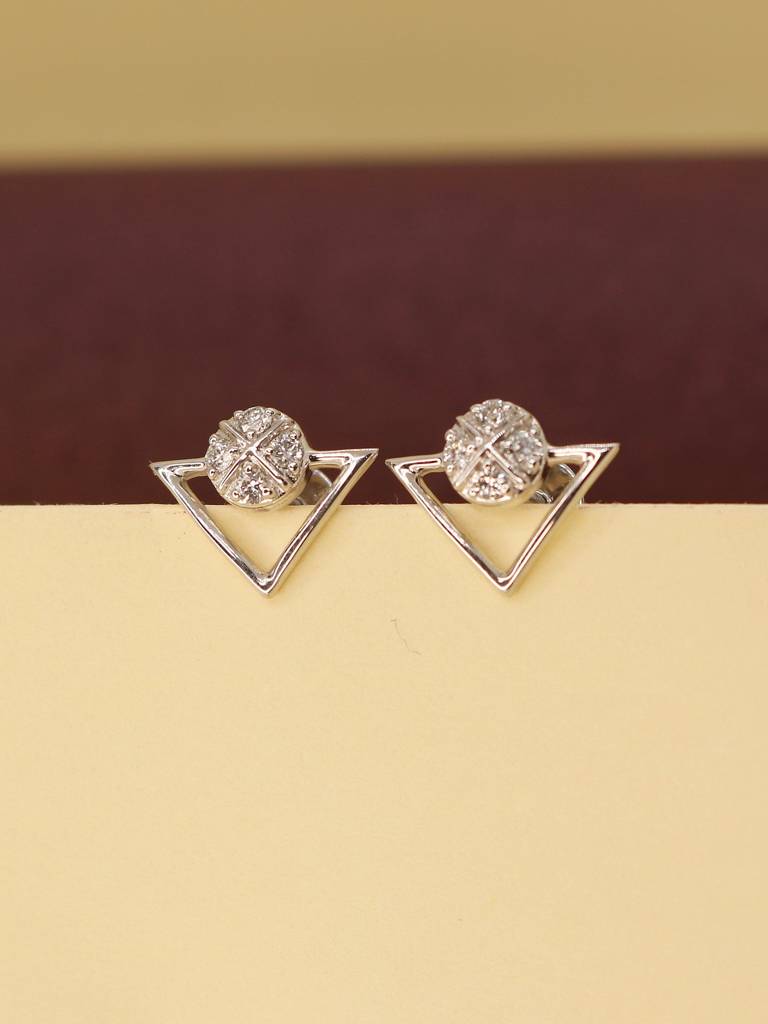 Ash Lab Grown Diamond Earrings Understated Elegance By Fiona Diamonds : NEOFD10041ERER14KT2172