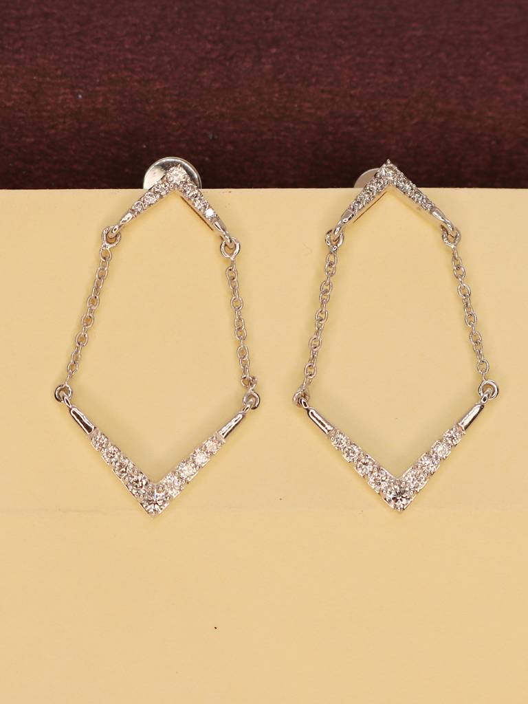 Ugo Lab Grown Diamond Earrings Subtle Shine By Fiona Diamonds : NEOFD30035ERER14KT2179