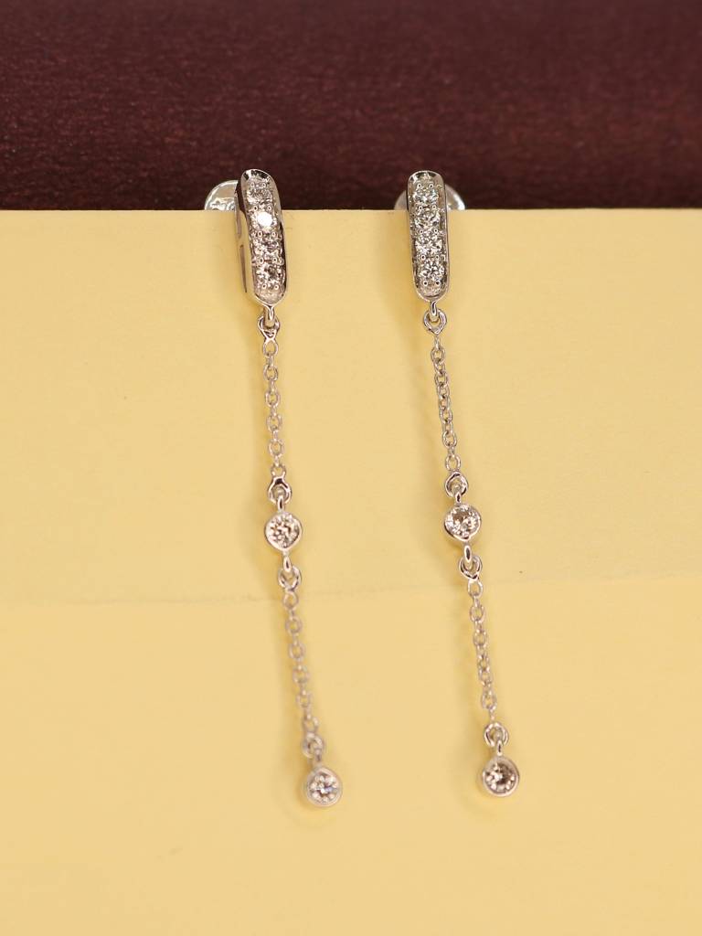 Van Lab Grown Diamond Earrings Modern Brilliance By Fiona Diamonds : NEOFD30051ERER14KT2188