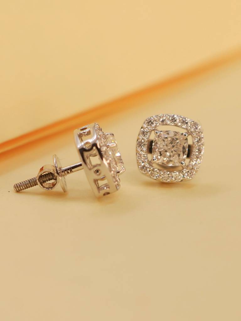 Zed 50 Pointer Lab Grown Diamond Earrings Sleek Brilliance By Fiona Diamonds : NEOFER0121ER14KT2190
