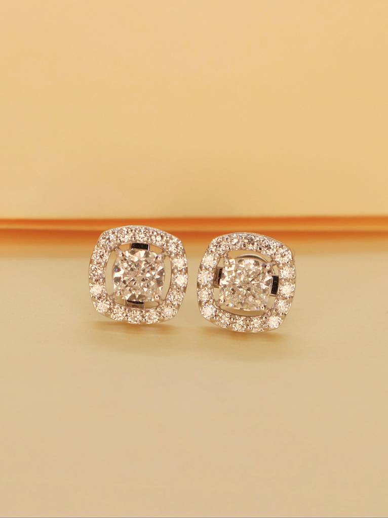 Zed 50 Pointer Lab Grown Diamond Earrings Sleek Brilliance By Fiona Diamonds : NEOFER0121ER14KT2190