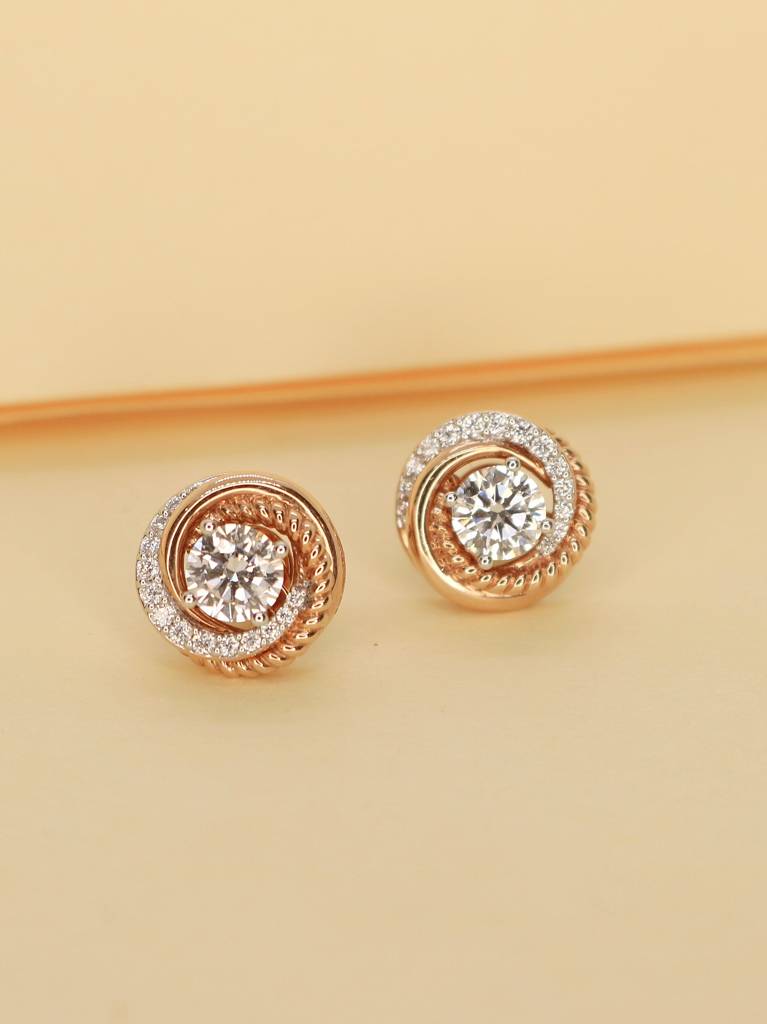Ben 44 Pointer Lab Grown Diamond Earrings Classic Simplicity By Fiona Diamonds : NEOFER0776ER18KT5288