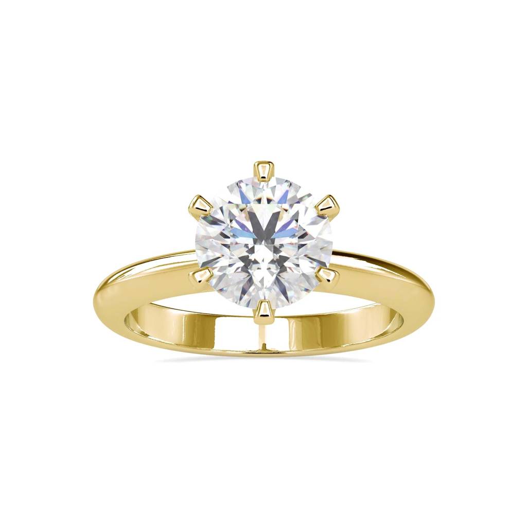 Zenthrall 1.16Ct Round Lab Diamond Ring : NEOFRG227314KT2267