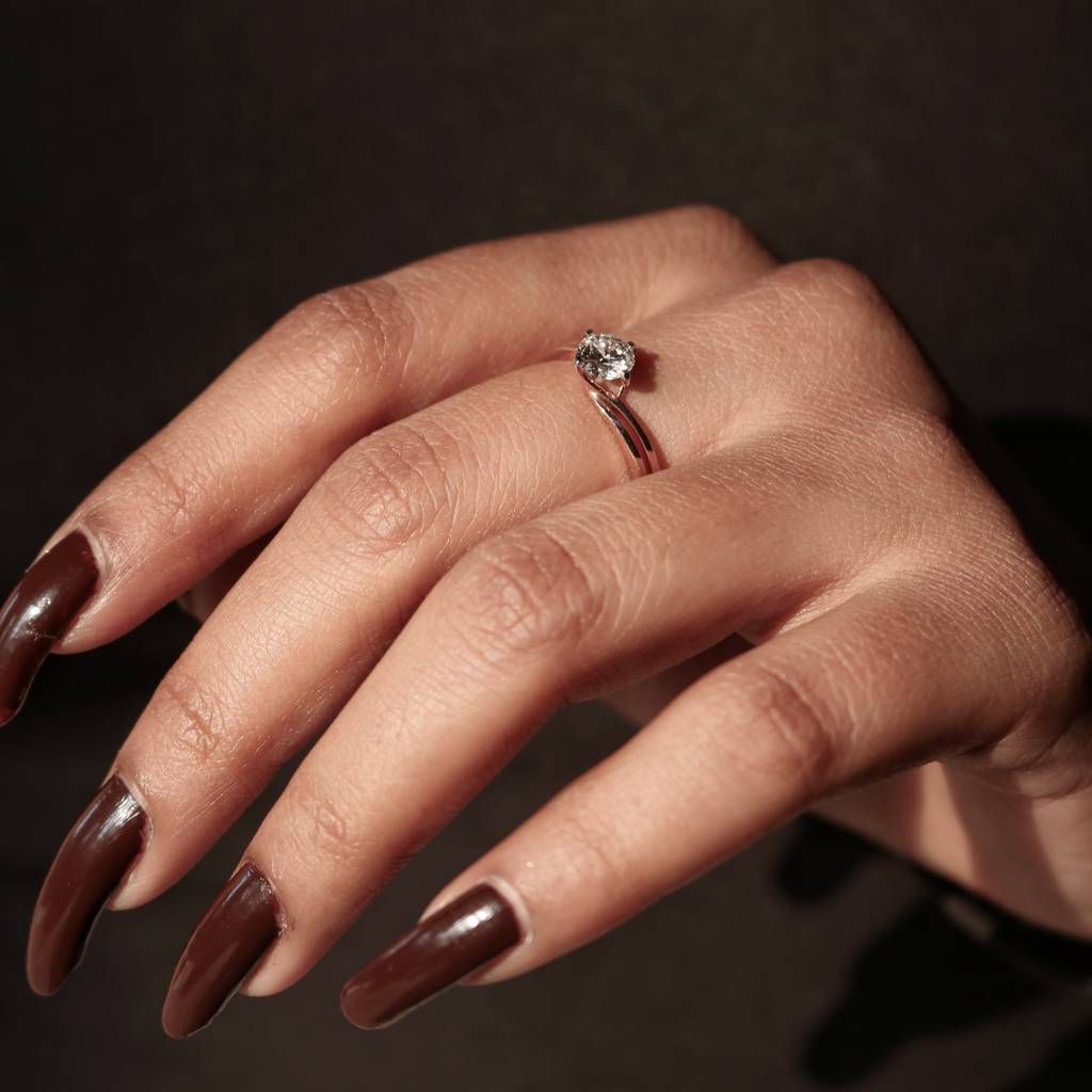 Vistaronix 0.58 Pointer Lab Diamond Ring : NEOFRGH005314KT2393