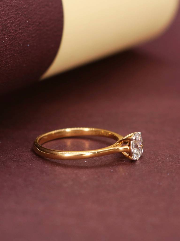 Koa 53 Pointer Lab Grown Diamond Ring Refined Elegance By Fiona Diamonds : NEOFRSR19004RG18KT8102