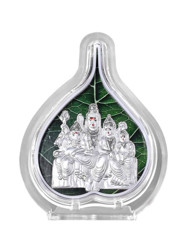 999 Silver Shiv Parivar Idol : NGFT66