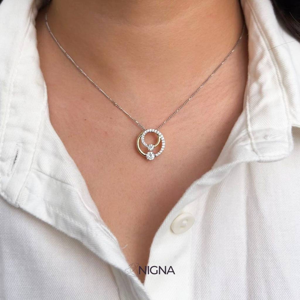 Bhumi Lab Grown Diamond Pendant : NGL14GPT1021