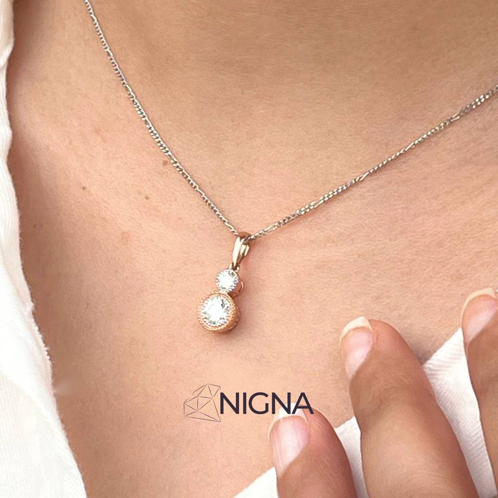 Marise - Infinity Lab Grown Diamond Pendant : NGL14GPT1022