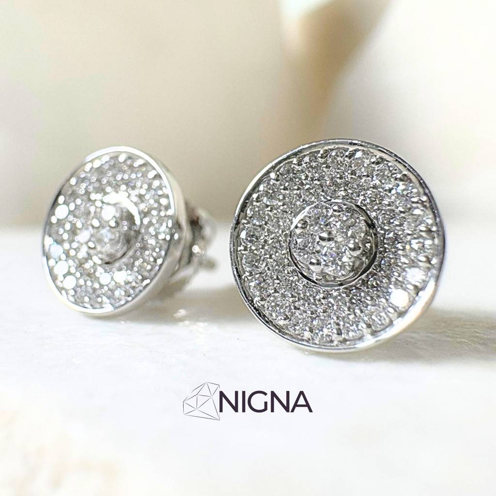 Ghera - Lab Grown Diamond Earrings : NGL14KJE3313