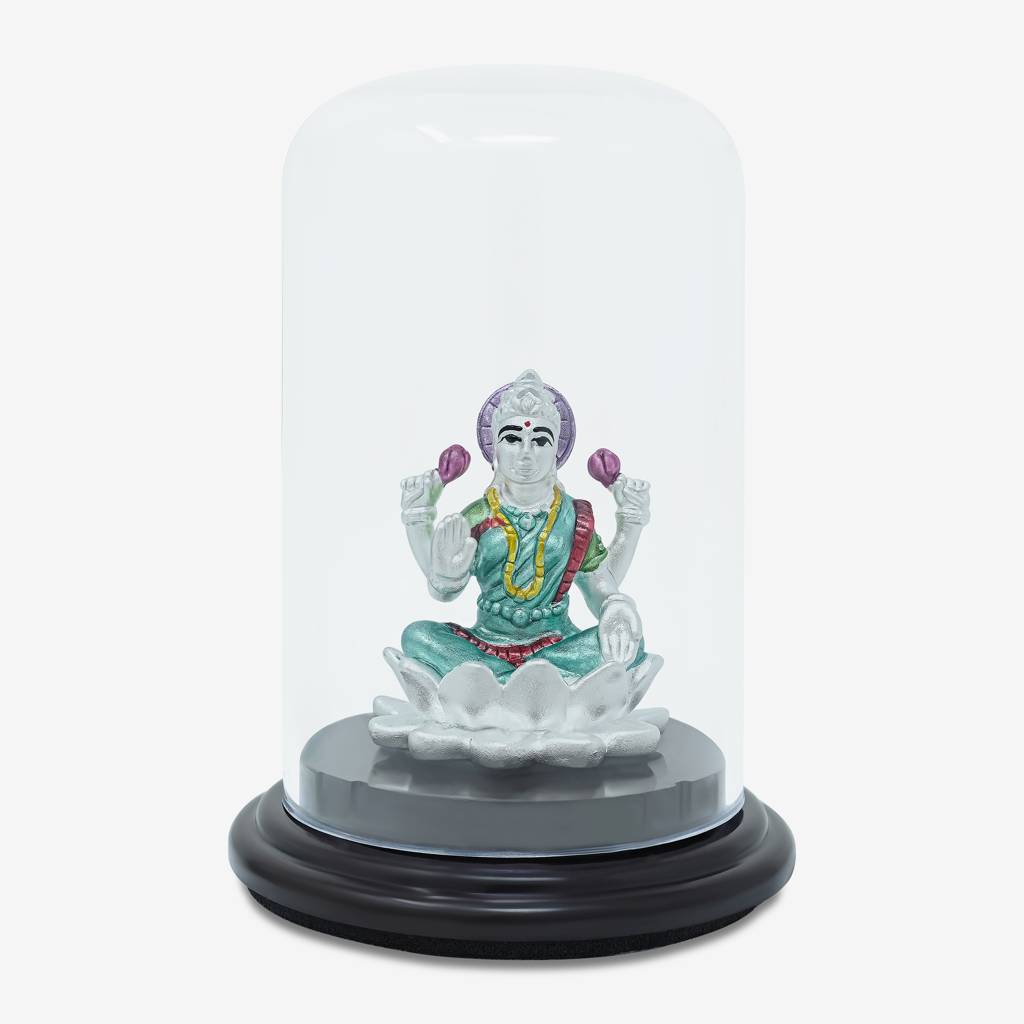 Touch925 999 Silver Padma Lakshmi Ji Eternal Form Idol : NI14