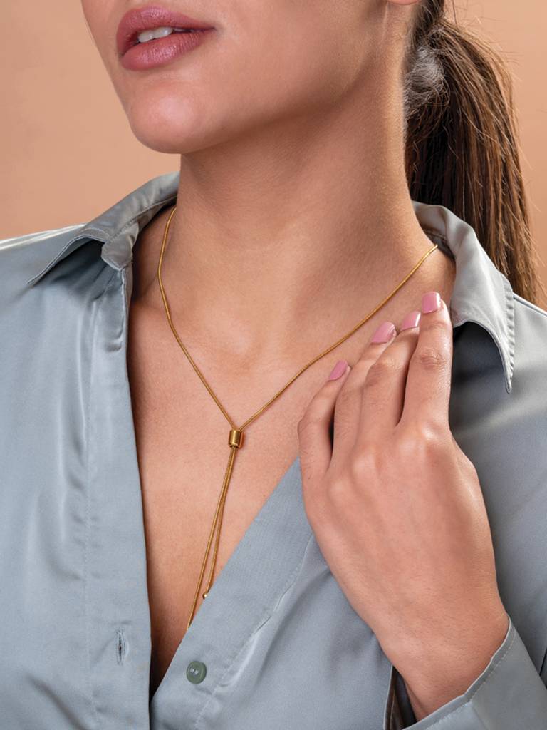 Womens Wrap Lariat Necklace : NK391