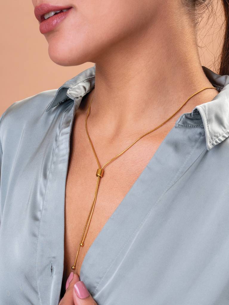 Womens Wrap Lariat Necklace : NK391