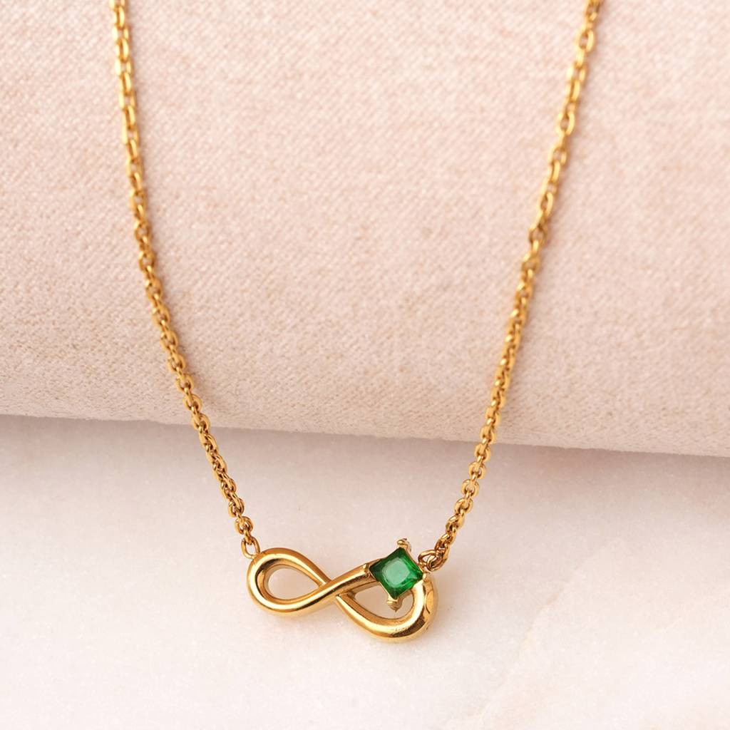 Evergreen Infinity Necklace For Women : NK0071