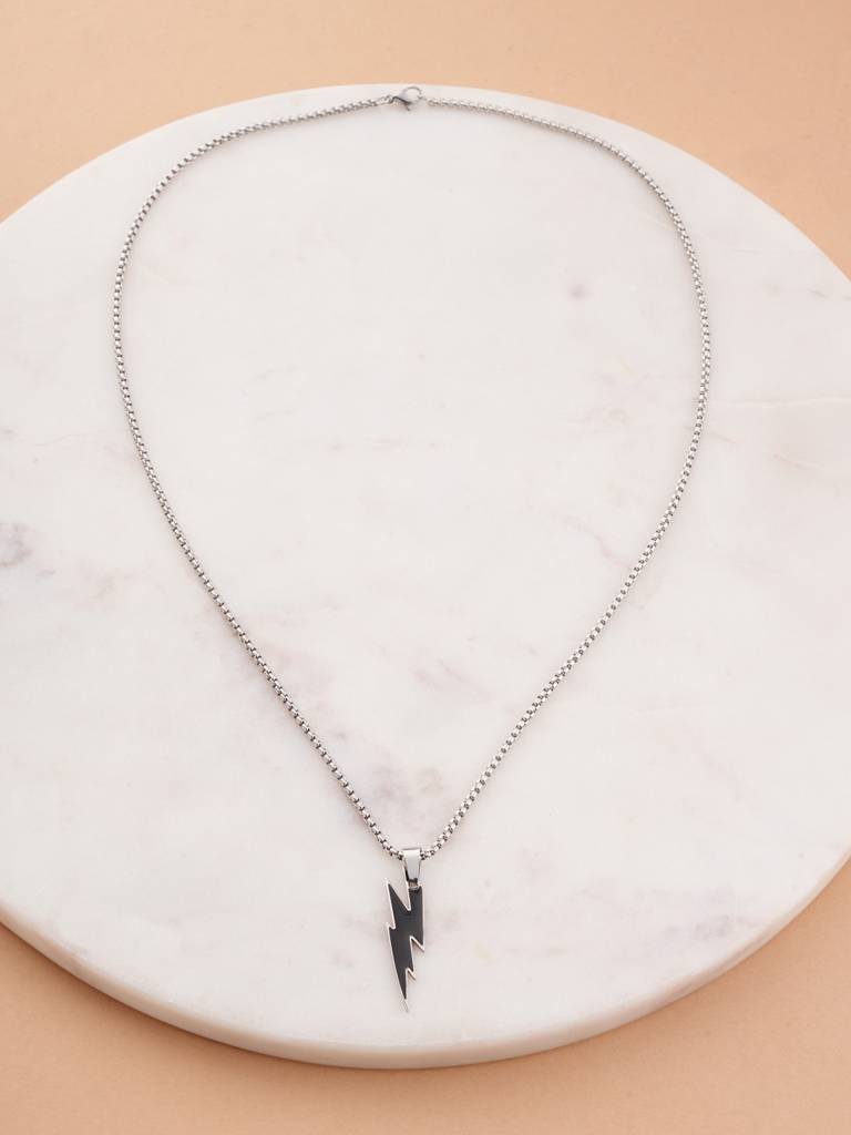 Volt Strike Pendant Necklace For Men : NK0205