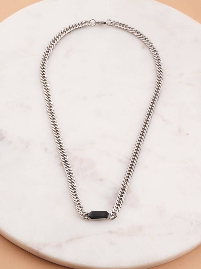 Bolt Signature Cuban Chain For Men : NK0214