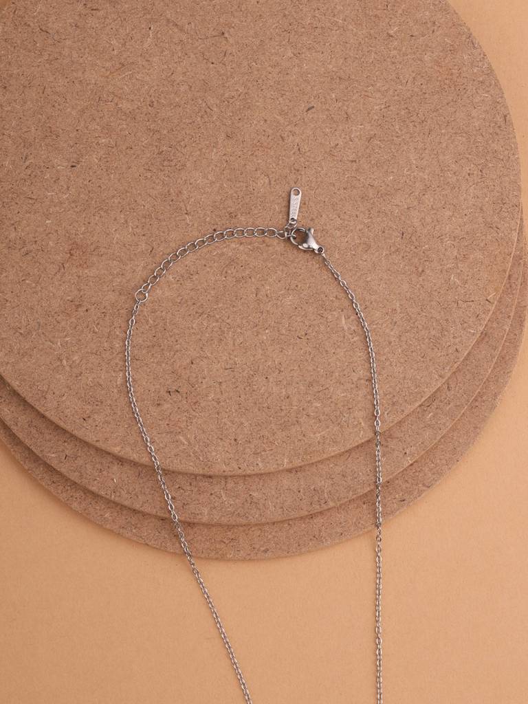 Sleek Minimal Cross Necklace For Women - Waterproof & Anti-Tarnish : NK0299