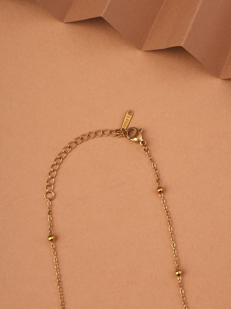 Dainty Crystal Butterfly Necklace For Women - Waterproof & Anti-Tarnish : NK0422