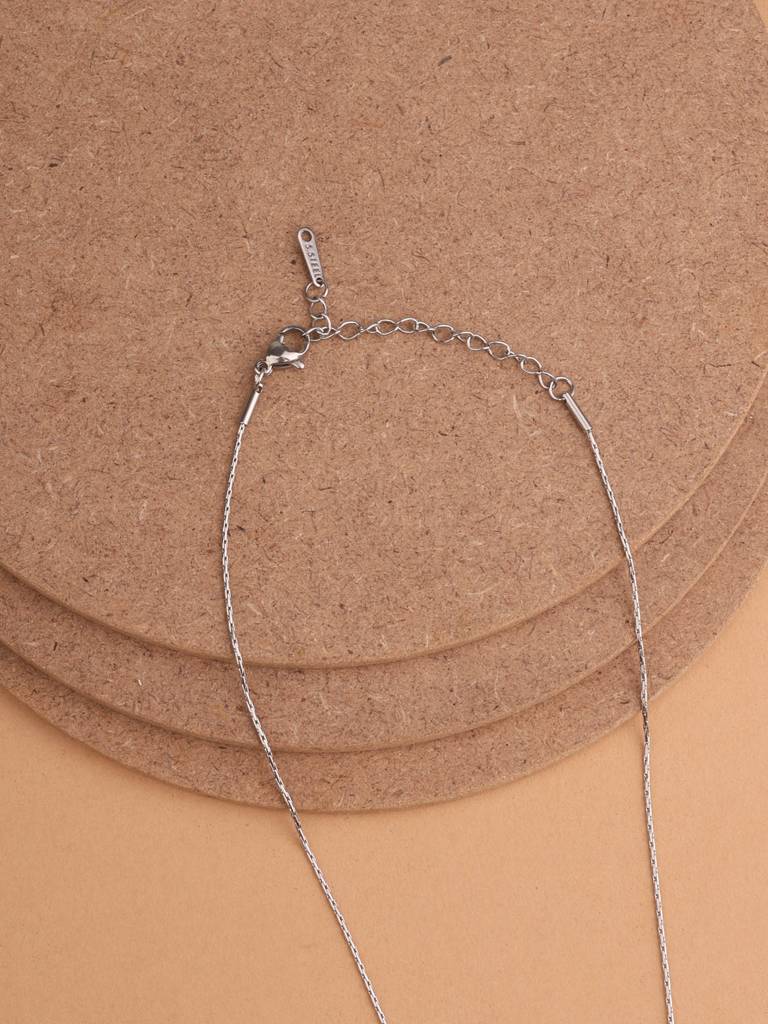 Bubble Cluster Necklace For Women - Waterproof & Anti-Tarnish : NK0463