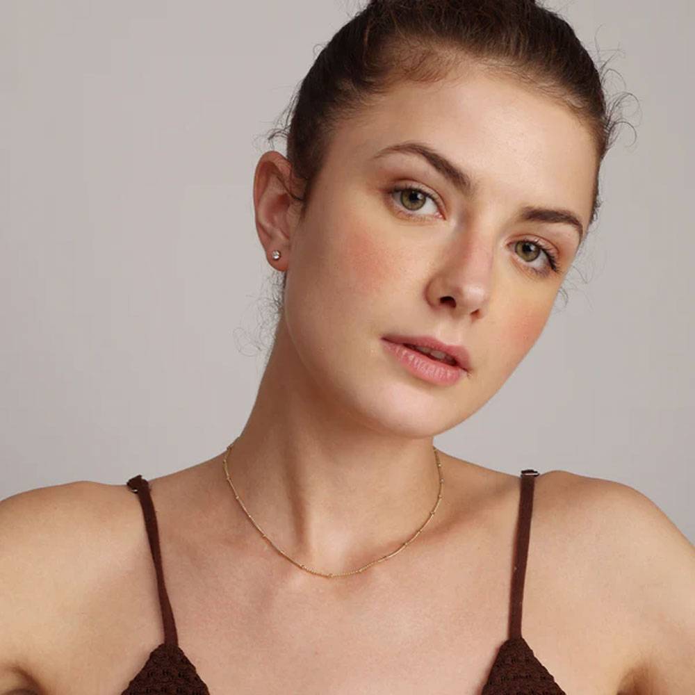 Beaded Chain Necklace : NK222