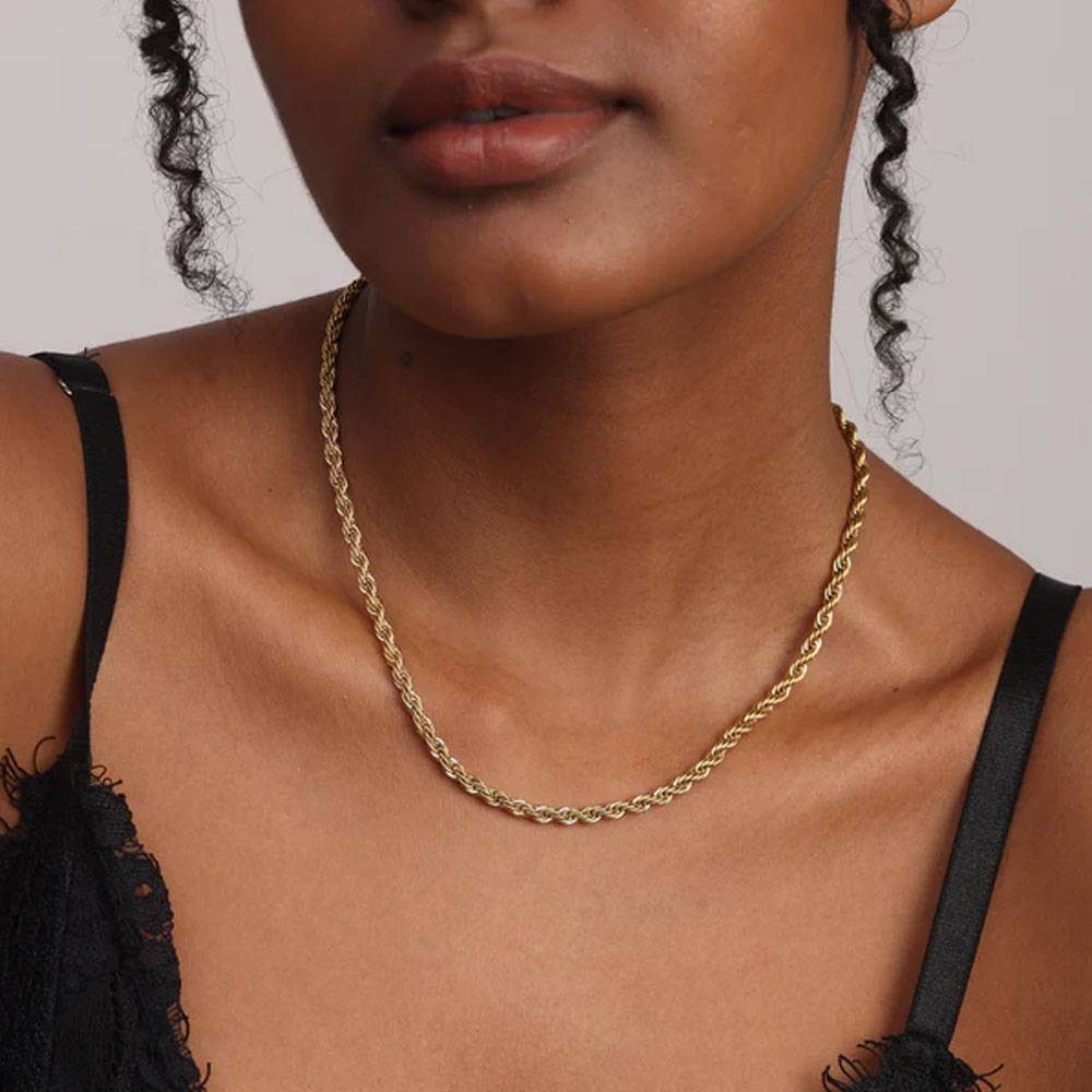 Rope Chain Necklace : NK228-S