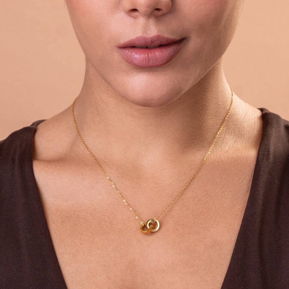 Linked Circles Harmony Necklace : NK372