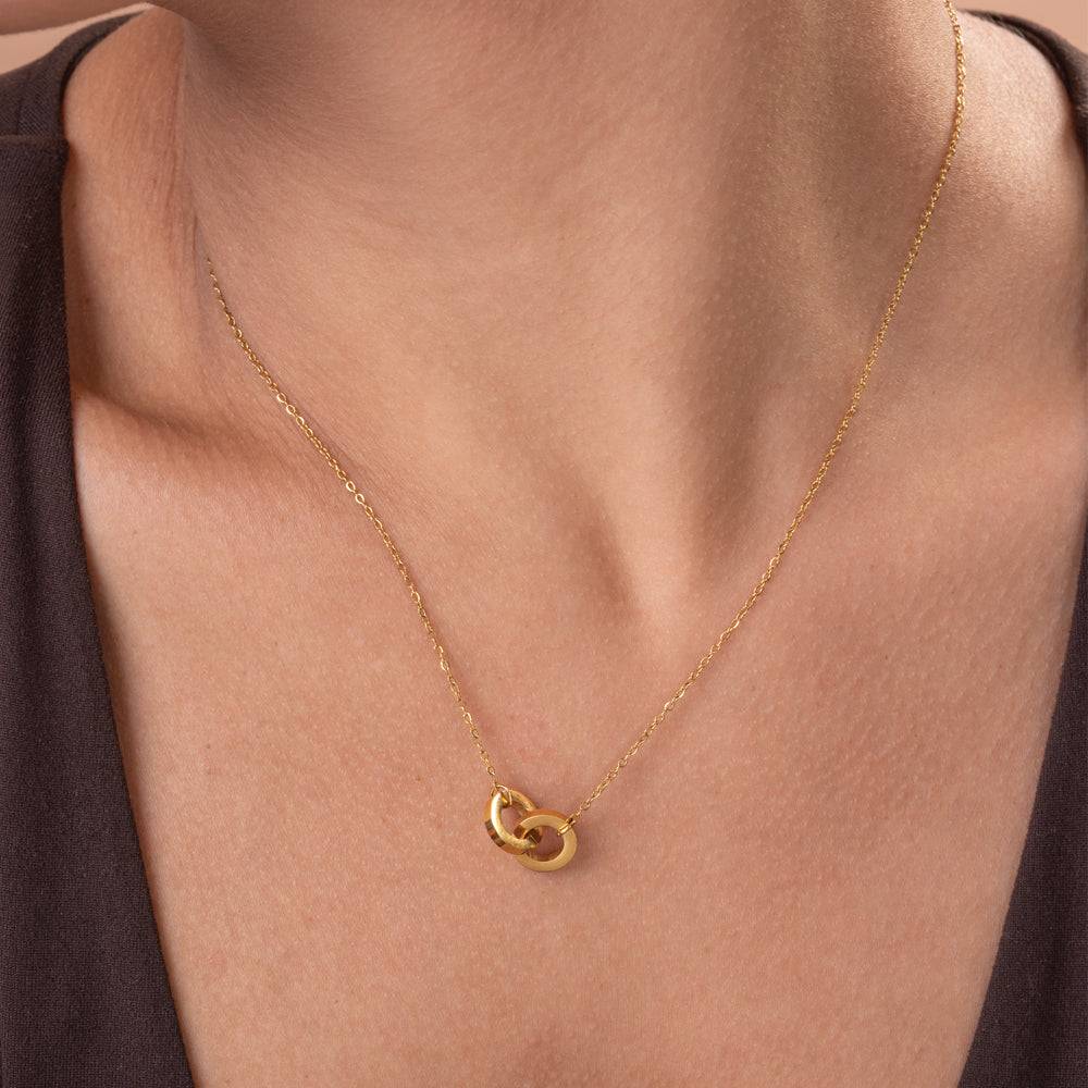 Linked Circles Harmony Necklace : NK372