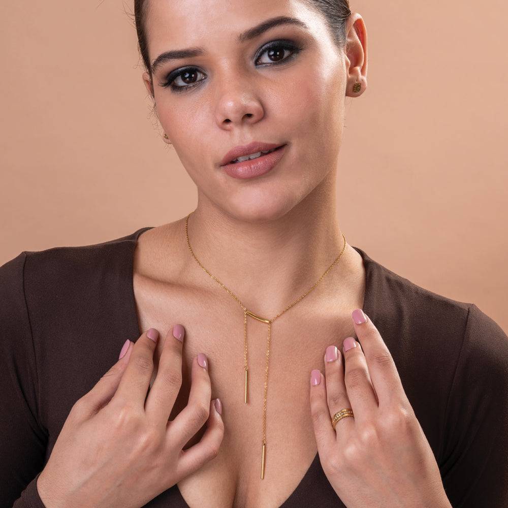 Dangling Bar Necklace : NK373