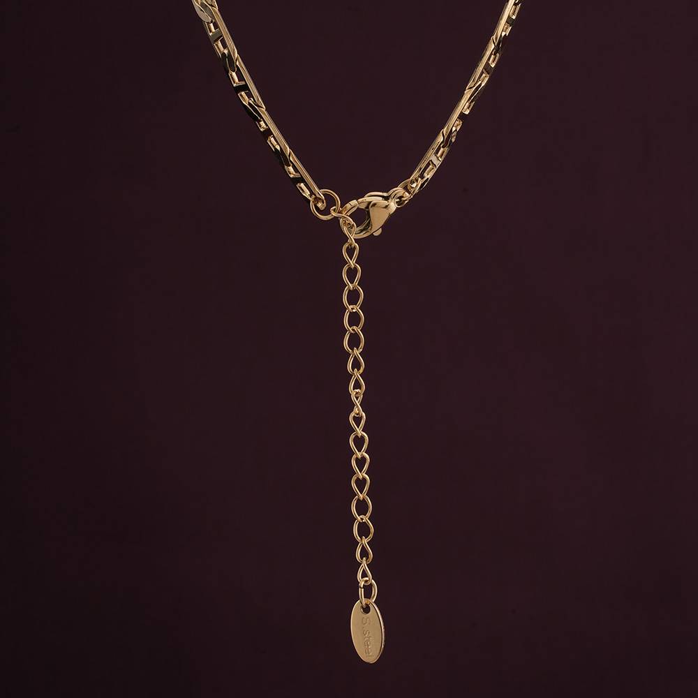 Gilded Link Chain For Womens Waterproof & Anti-Tarnish : NK490